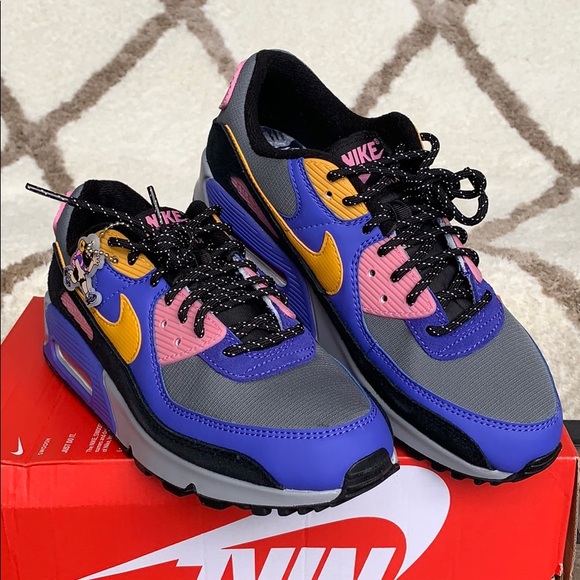 NIKE AIR MAX 90 QS Persian Violet/Pollen WMNS - Picture 2 of 16